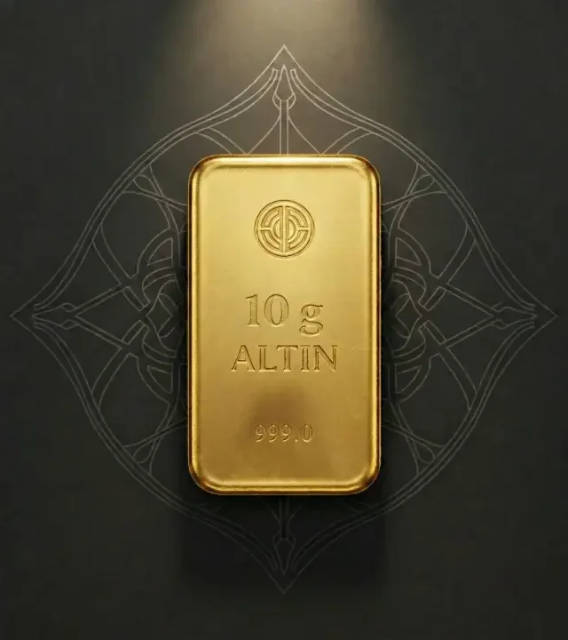 10 Gram Külçe Altın