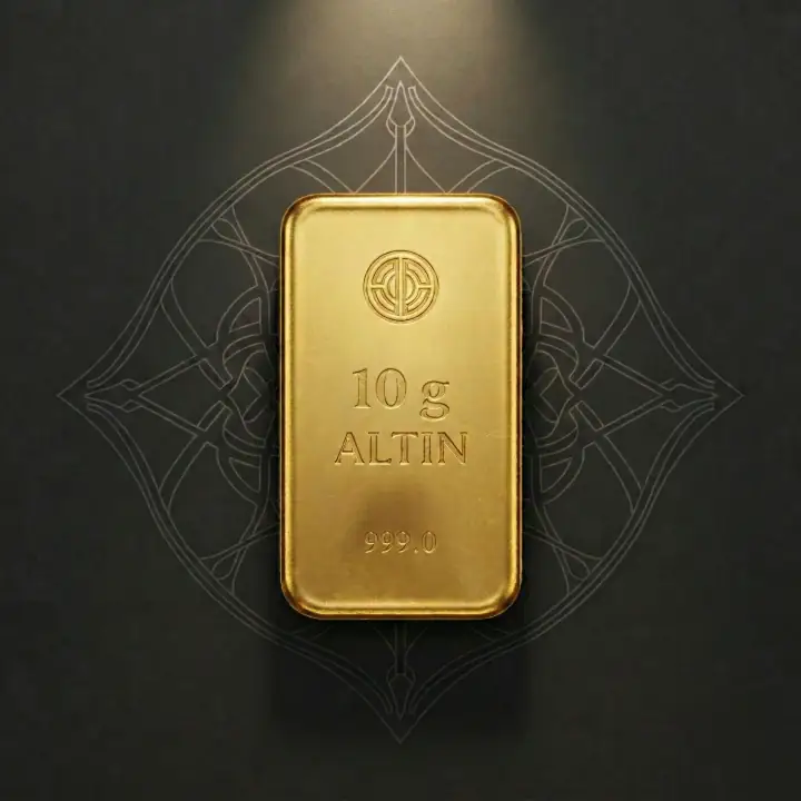 10 Gram Külçe Altın