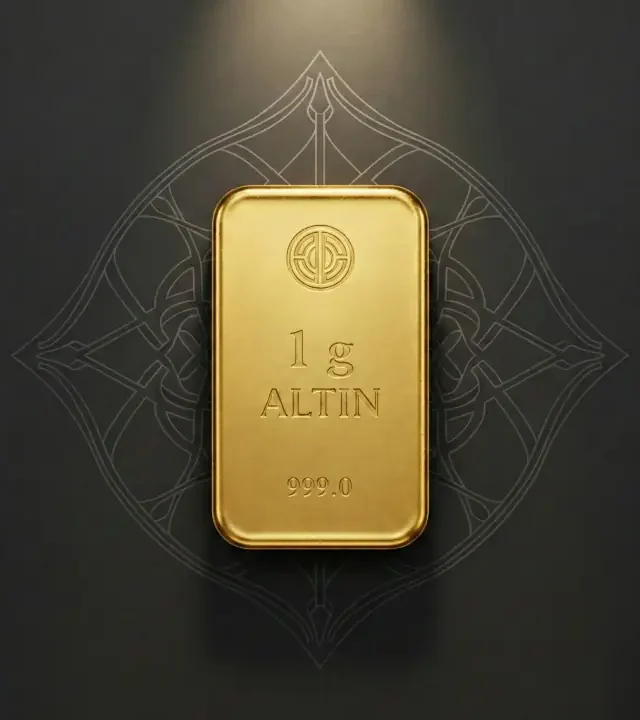 1 Gram Külçe Altın