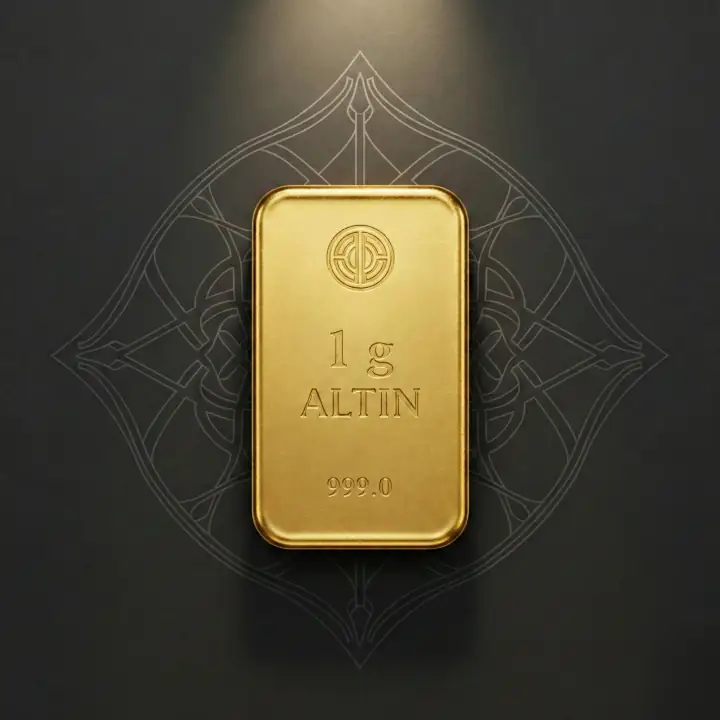 1 Gram Külçe Altın