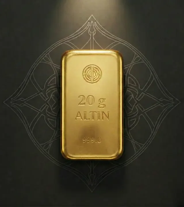 20 Gram Külçe Altın