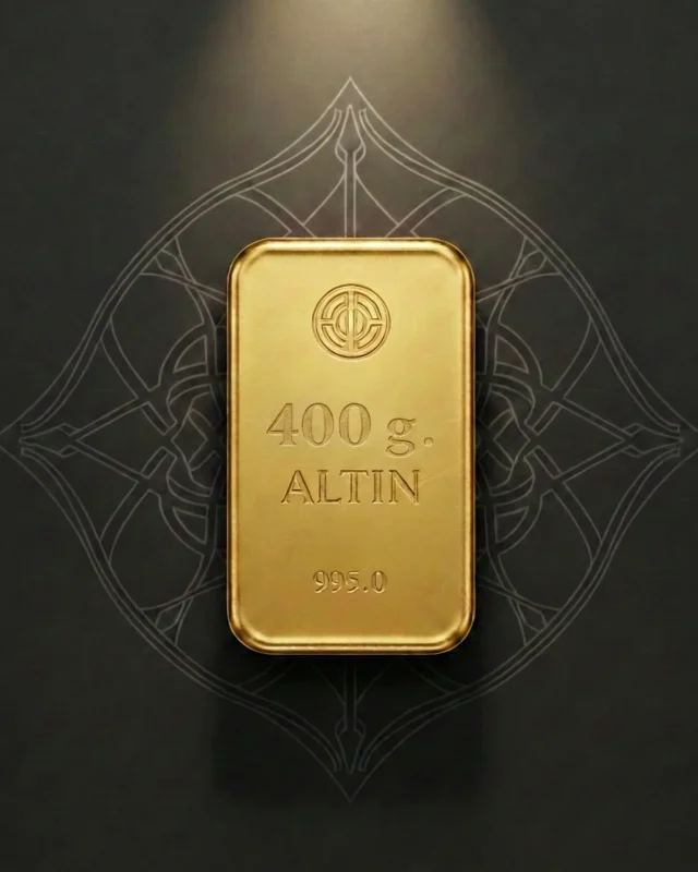 400 Gram Külçe Altın