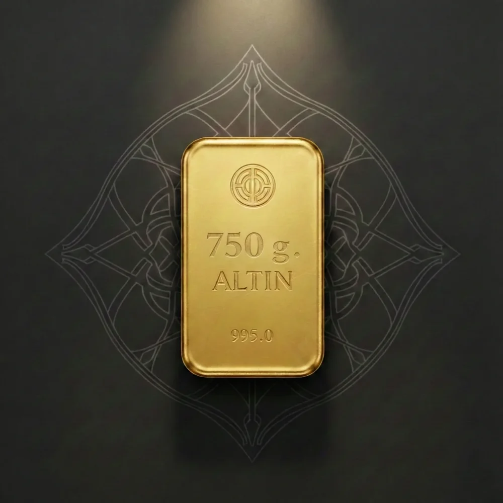 750 Gram Külçe Altın
