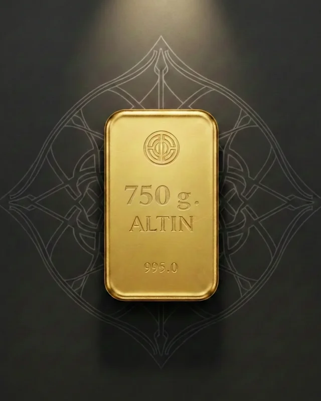 750 Gram Külçe Altın
