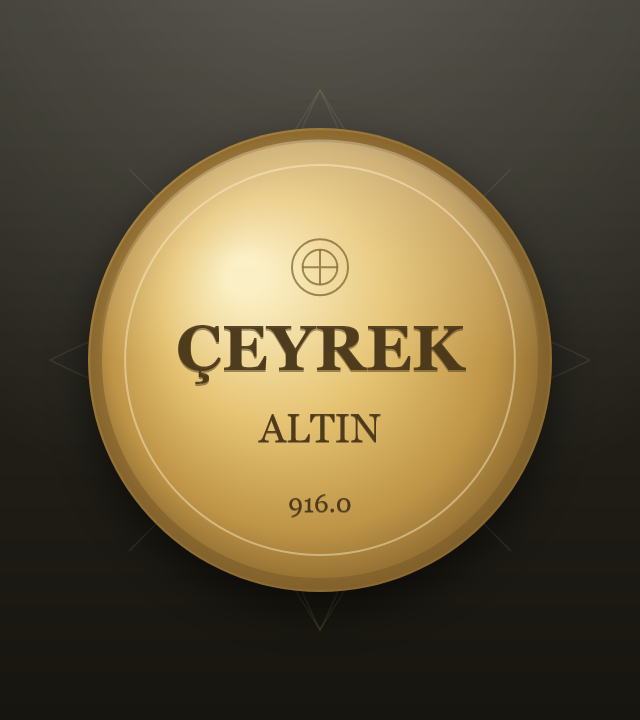 Ziynet Çeyrek Altın